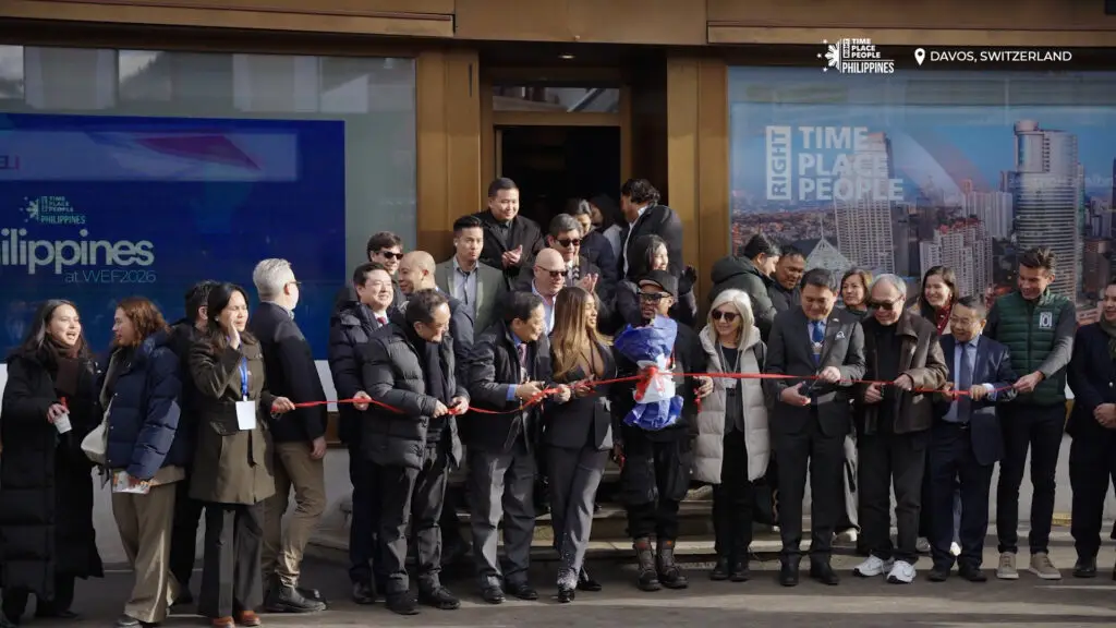 Ribbon cutting and opening of the InvestPhilippines Business Pavilion